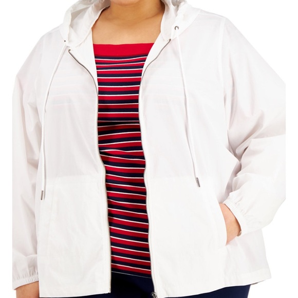 Cotton Hooded Jacket - Picture 3 of 4